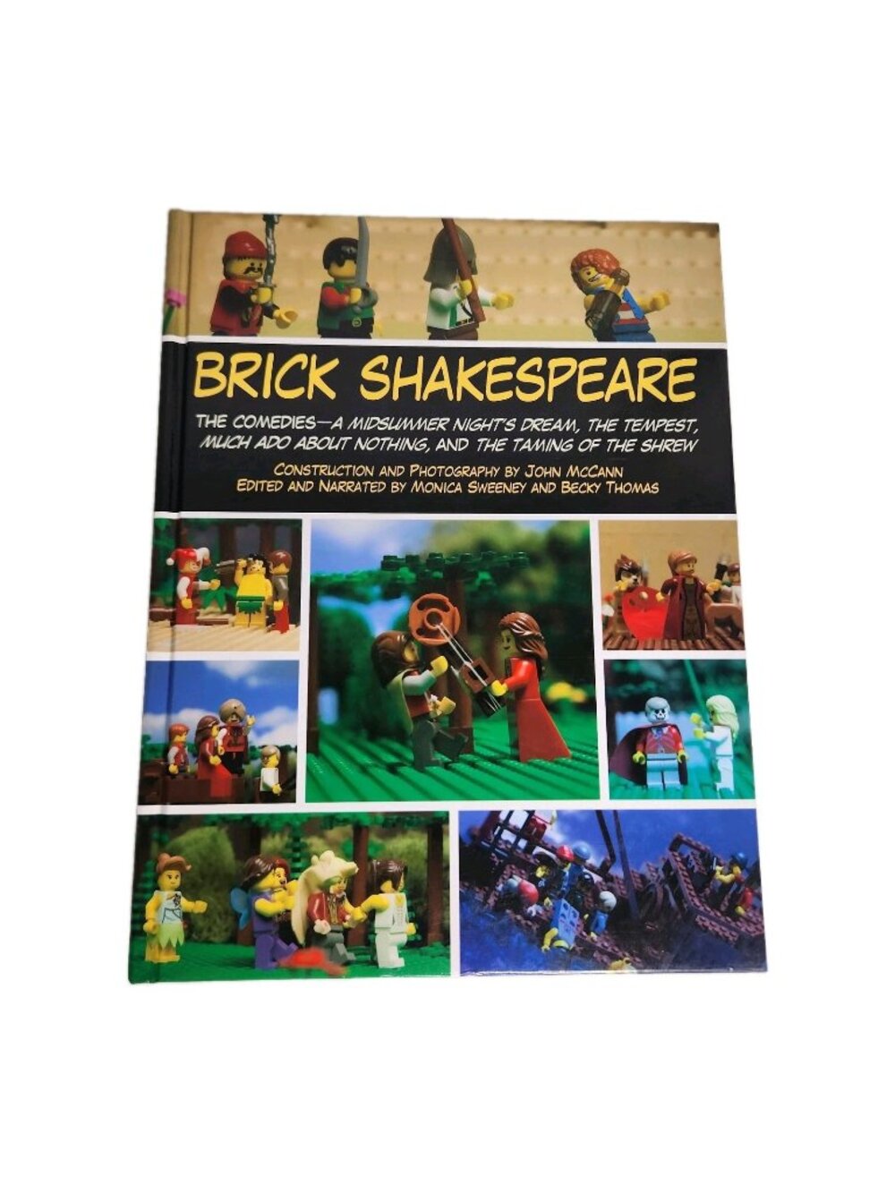 Brick Shakespeare Tragedies 4 Plays by Lego Toy Minifigure Collector Book